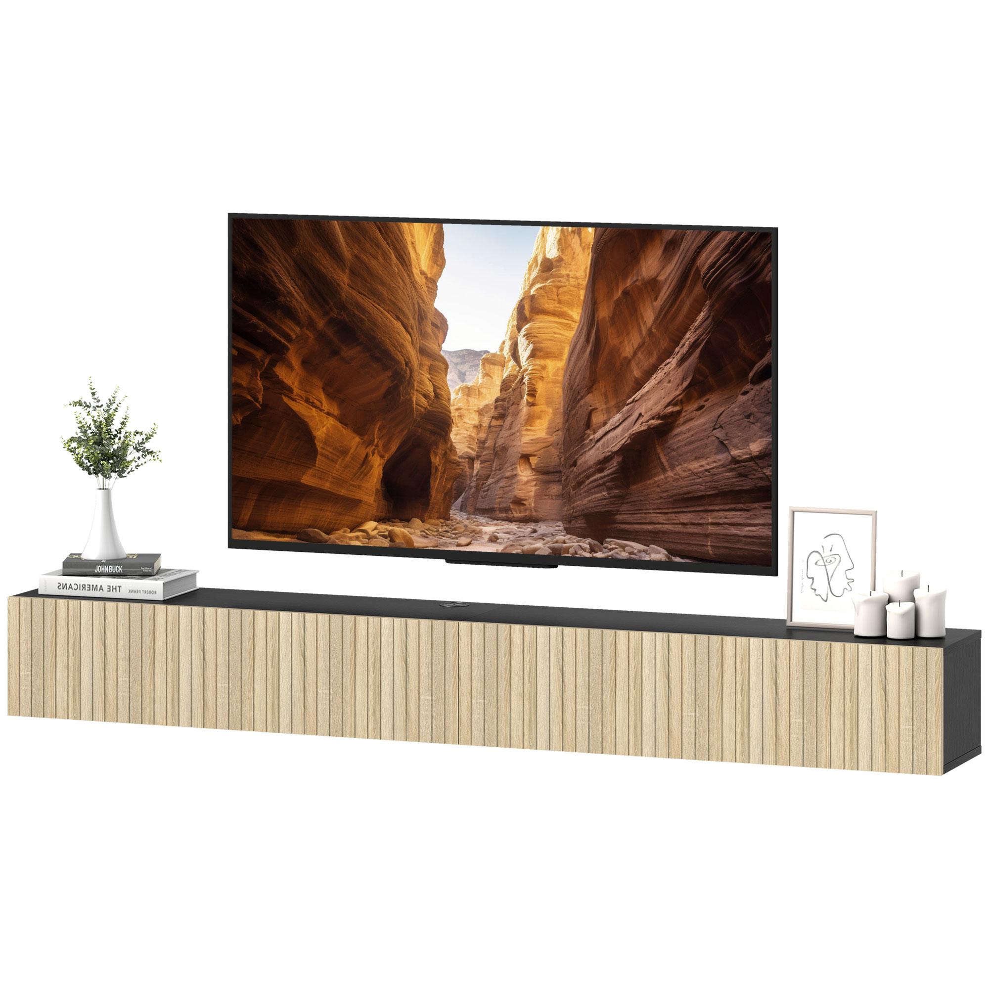 Suspended TV Cabinet 140cm TV Stand