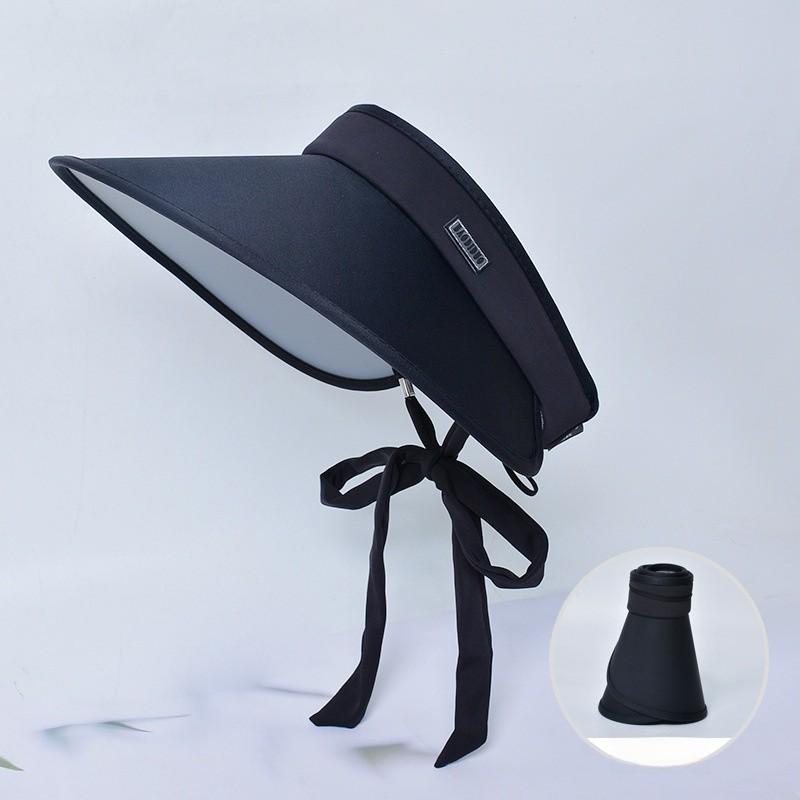 Ice Silk Sun Hat With Breathable Material And Bold Letter Details For Outdoor Activities
