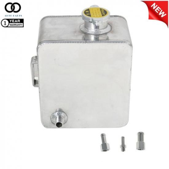 2.5L Aluminum Radiator Coolant Overflow Bottle Recovery Water Tank Universal