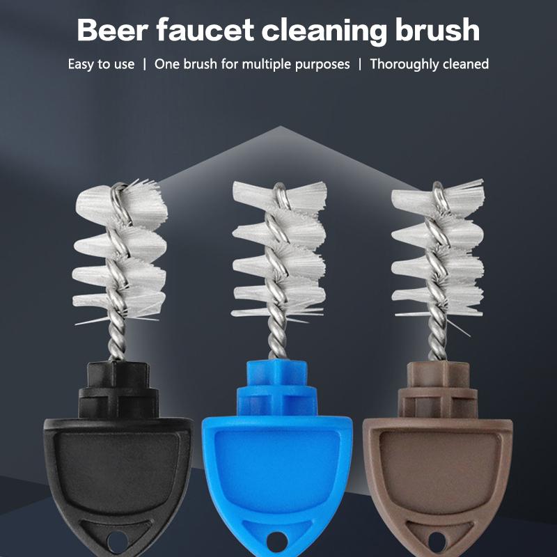 

2 шт. 75*20*15 мм Колпачки для чистки и санитарной обработки крана для розлива пива, Щетка, Портативный колпачок-заглушка для пивного крана для инструментов для чистки крана домашнего бара чёрный