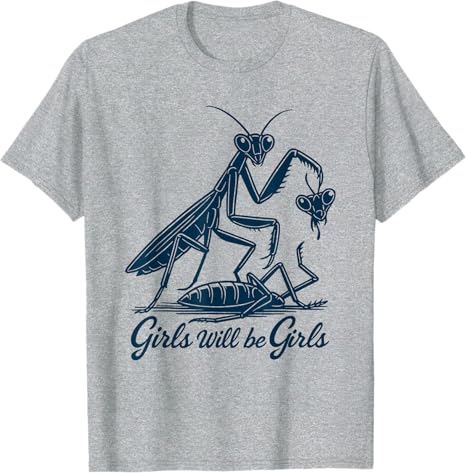 Funny Girls Praying Unisextis TShirt Girl Will Be Girls Praying Unisextis Saying Tee Novelty Gift Womens Fashion Feminism Y2k Tops