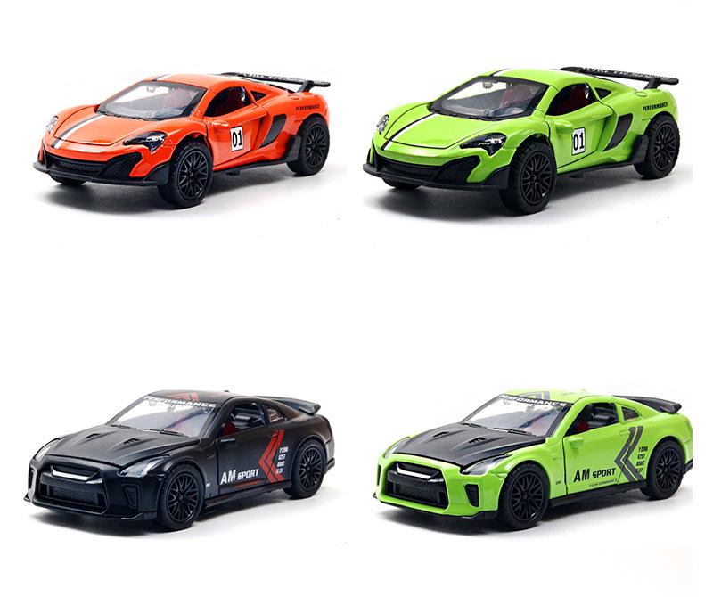 Bagged Alloy Model Sporting Car Ornament - Boys' Toy Gift