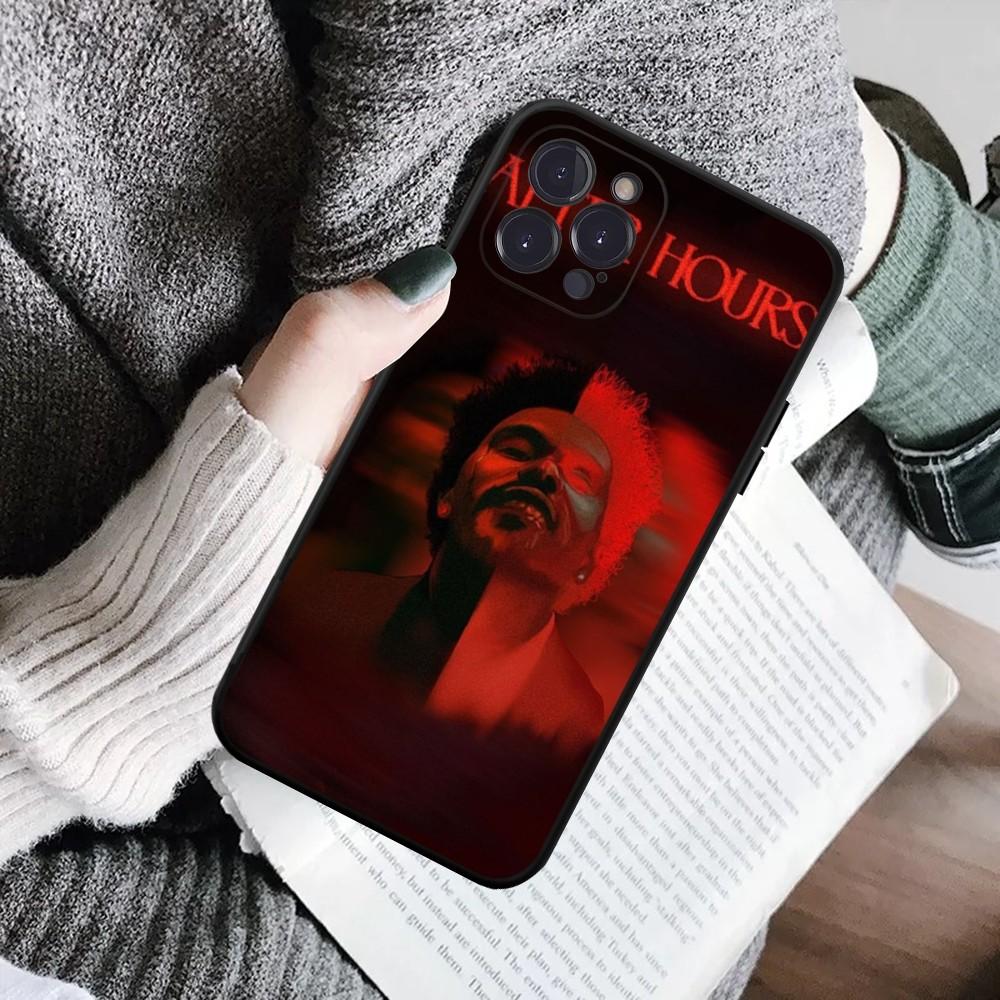 Singer The W-Weeknd Phone Case For IPhone 16 15 8 7 6 6S Plus X SE XR XS 14 11 12 13 Mini Pro Max Mobile Case