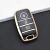 Soft Car Key Case Cover for KIA Sportage Cerato Optima K2 K3 K4 K5 RIO Picanto Soul Sorento Sedona 3/4 Buttons Car Key Shell Bag