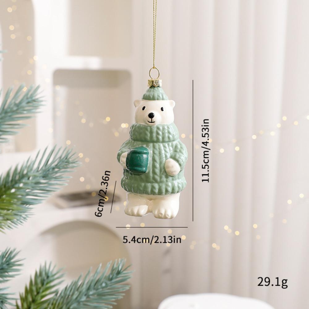 Delicate Multiple Styles Christmas Pendant Merry Christmas Reusable Xmas Tree Hanging Decoration Xmas Tree Ornament
