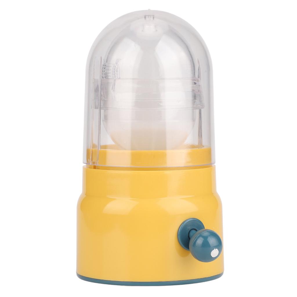 Egg Scrambler Shaker Manual Home Egg Spinner Egg Yolk White Mixer Golden Egg Maker Yellow