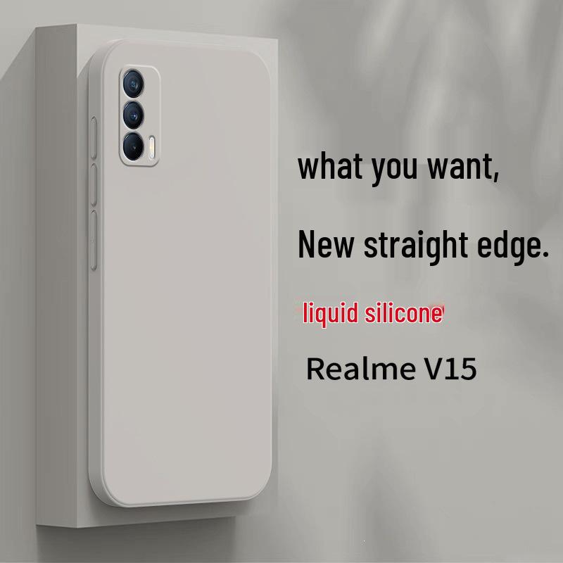 Realme V15 Soft Silicone Protective Phone Case - 155g