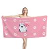 Valentine'S Day Love Heart Beach Towel Fashion Swimming Blankets For Adult Bath Towel Microfiber Soft Quick Dry Girlfriend Gift
