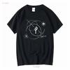 FFXIV Final Fantasy XIV Mago Blanco Camiseta de Algodón Orgánico Gamer WHM vintage Lavada ropa de diseñador hombre Cómodo