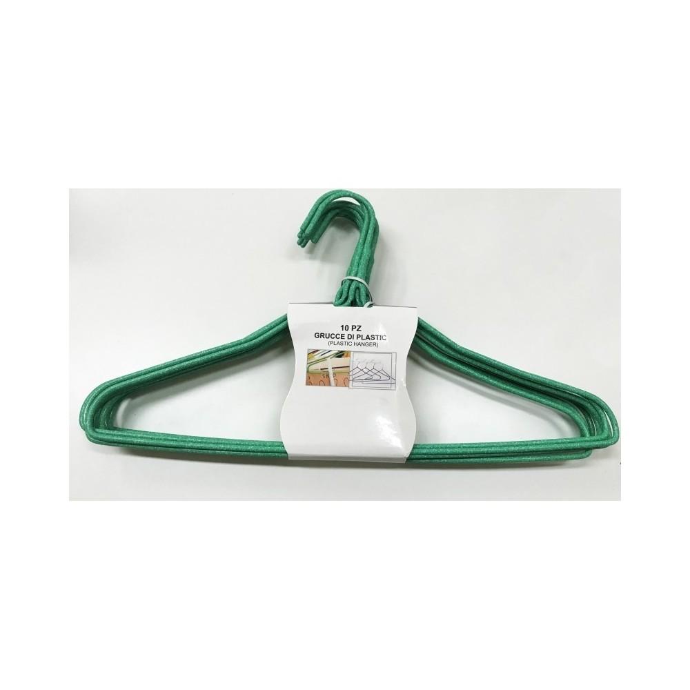 Buy 10 Coat Hangers Plasticcoated Wire Hangers Coat Hangers Clothes