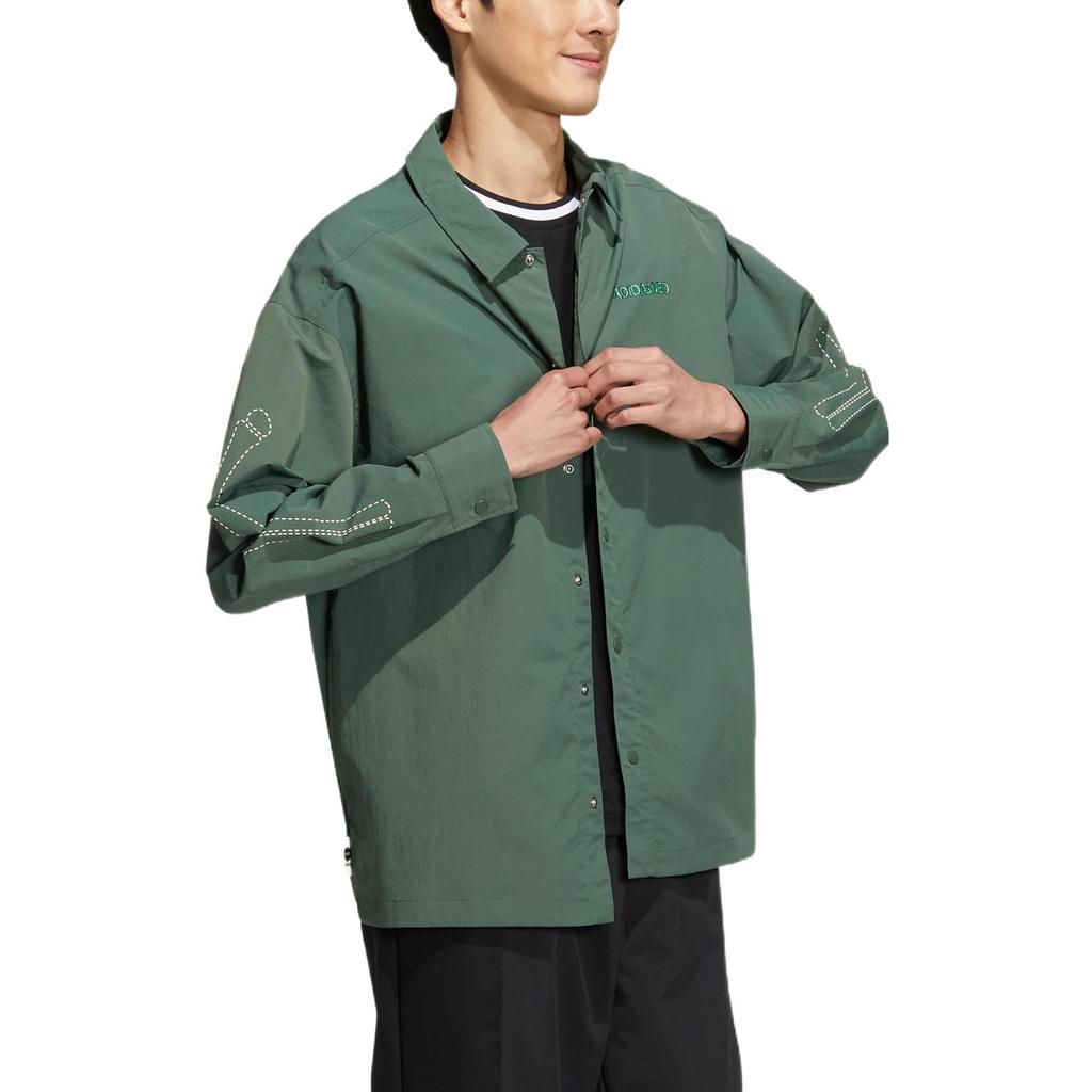 Adidas Neo X SESAME STREET Jackets Unisex Army Green Lapel Moderate Other HR8265