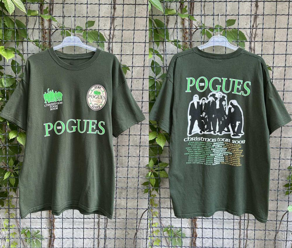 The Pogues Rock Band Music Tour 2sides Tshirt S to 5XL UR509 Unisex T-Shirt L