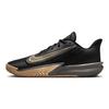 Nike Precision 7 Black Metallic Gold Gum Men Sneakers Parachute-Beige Iron-Grey FN4322-006