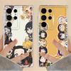 D-Demon S-Slayer Cute Case for Samsung Galaxy S26 S22 FE S23 Ultra S20 Plus Note 20 Ultra 10 S21 S25 Edge S24 Phone Cover