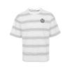 Sports Casual Striped Crew Neck Short Sleeve T-Shirt Men Tops IW1599133