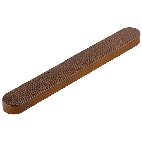 Mitani Yamanaka Lacquerware Chopsticks and Chopstick Case Set, 18cm, Wappa-style, Brown, Made in Jap 18cm - B099HX7N44