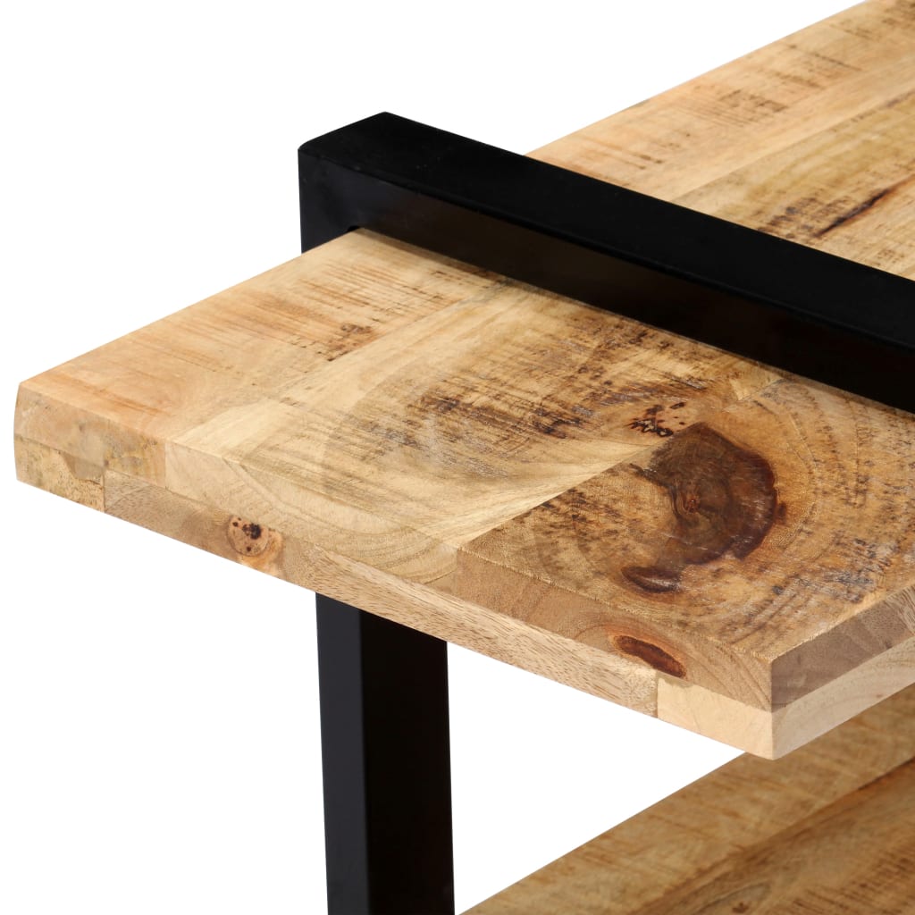 TV Stand 130 x 40 x 40 cm Solid Mango Wood