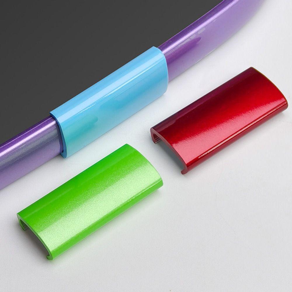Fit for 16mm Pickleball Paddle Edge Protector Weighted Blocks Shock Absorption Edge Protector Clips Decorative Colorful