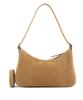 Monsac Karia Shoulder & Crossbody Bag Suede Beige Ap21-2662-Gs