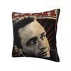 American Johnny Cash Pillow Cover Vintage Pillow Case For Chair Sofa Home Decoration Cushion Cover Square Custom Pillowcases