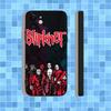 S-Slipknot Bone Church Phone Case For iPhone 16,15,14,13,12,11,Pro,Max,Plus,X,XS,XR,SE,8,7,Mini,Soft Silicone Black Case
