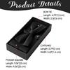 [JEWELRYWE] Bow Tie, Pocket Square, and Cufflinks Set for Men: Formal, Business, Job Interviews, Presentations, Weddings, Anniversaries, Birthdays,