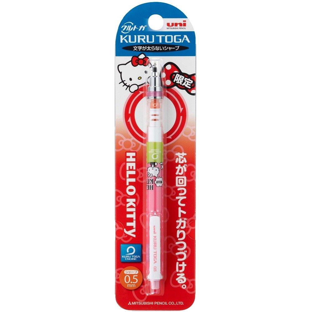 Mitsubishi Pencil Mechanical Pencil Uni Kurutoga Hello Kitty Pink Retro M5650KT1P.PR