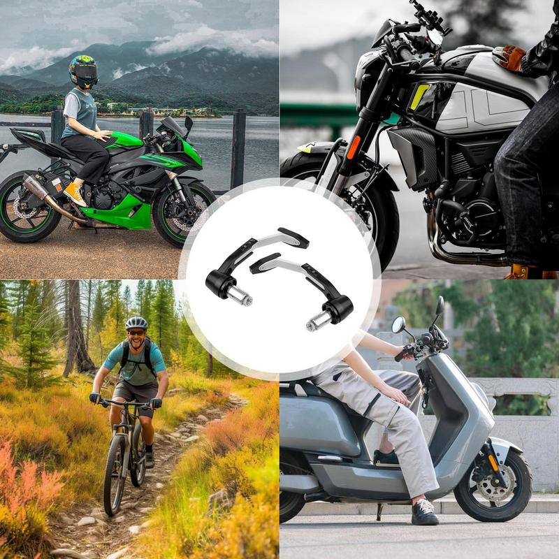 Hand Lever Guards Handlebar Brake Clutch Lever Hand Guard Protector Aluminum Clutch Brake Protector Falling Protection Brake