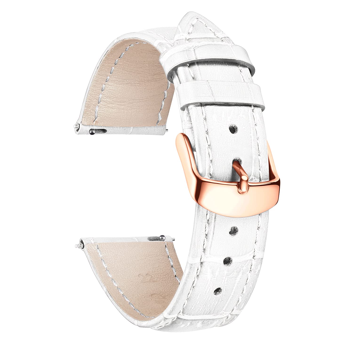 

[BINLUN] Кожаный ремешок для часов из натуральной телячьей кожи, сменный ремешок для часов с быстрой фиксацией, часы из натуральной кожи 24mm