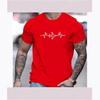 Summer Loose Size Creative Aircraft Graphic Printing Casual Round Neck Short Sleeve T-Shirt Top