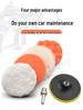 Electric Drill Car Polishing Kit: Self-Adhesive Sponge & Wool Pads