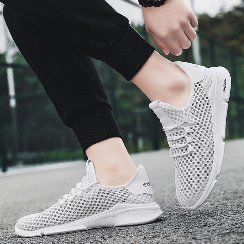 Fashion Low-Top Male Sports Shoes Tennis Deals Mesh Upper High Quality Shoe In Promotion Trend 2025 Original Jump Men's Casual Sneakers