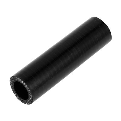 X AUTOHAUX 1 Piece Inner Diameter 18mm/0.71" Length 100mm/3.94" 0 Degree Straight Black Car