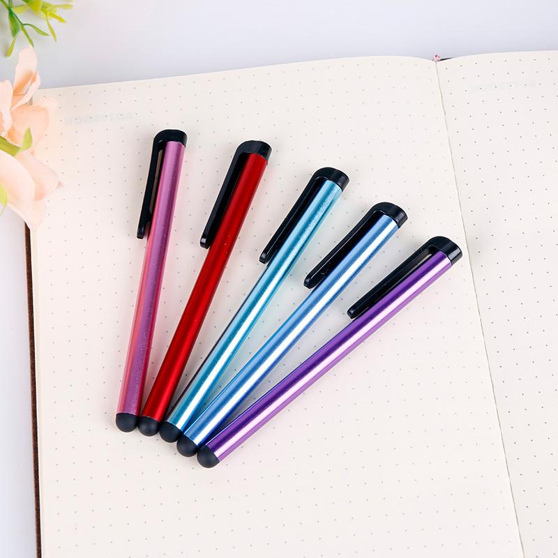 10pcs Universal Capacitive Stylus Tablet Screen Touch Pen for iPhone Pad Android Mobile Phone Rubber Tip Stylus 6