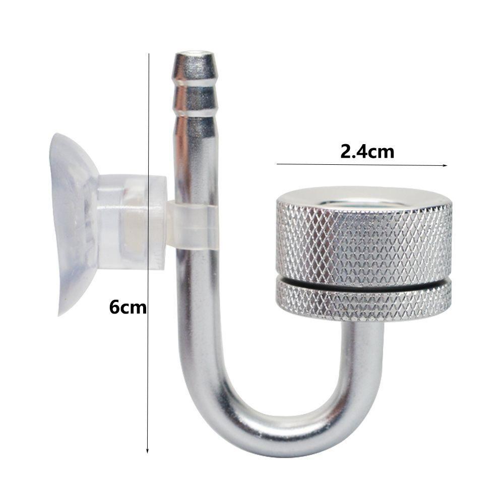 Aluminum Alloy CO2 Diffuser Fish Tank Aquarium CO2 Pump High Quality Air Atomizer