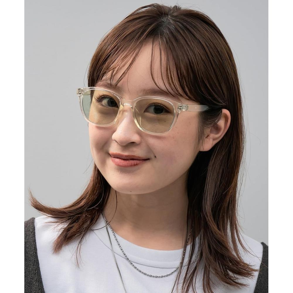 Zoff SunCut Glasses Uv100 Cut Wellington Type sunGlasses Color Lens Lightweight 