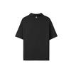 Skechers Loose Breathable UV Resistant Short Sleeve Polo Shirt Men Tops Deep-Night-Black L225M037-03B6