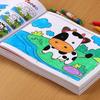 48-Page Children Coloring Books 2-5 Years Old Early Education Drawing Book with Cars Animals School Stationery Gift