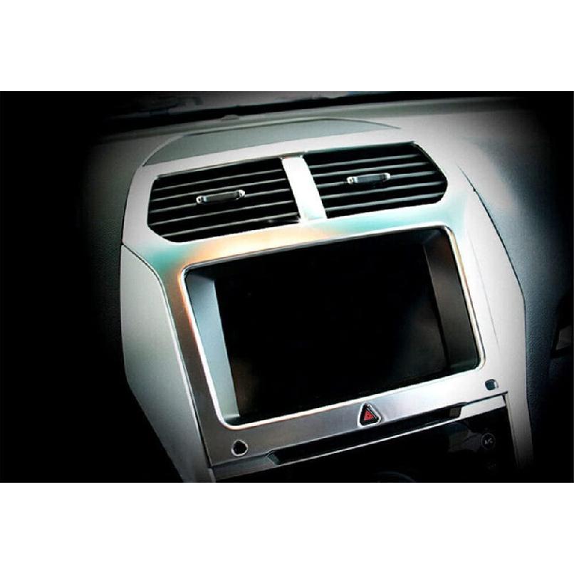 L2R for Ford Explorer 2011 2012 2013 2014 2015 Car Interior Accessories Dashboard Console Navigation Cover Frame Trim ABS Matte 1pc