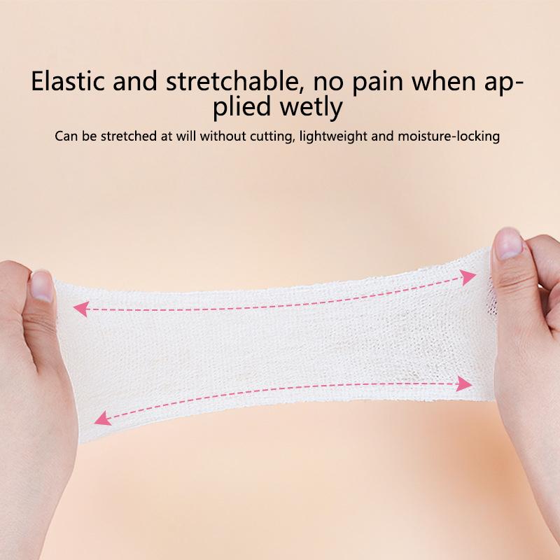 200Pcs/Bag Gauze For Face Makeup Cotton Pads Stretchable Disposable Cosmetic Cotton Mask Wet Compress Wipe Cleaning