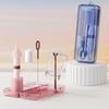 Silicone Bottle Cleaning Brush Set with Storage Box Baby Nipple Brush Kit  Outdoor Travel