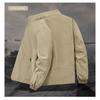 Men S Stand Collar Waterproof Thin Jacket Casual Fashion Solid Color