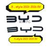 For BYD SEAl EV 2023 2024 2025 2026 Car Front Emblem Blackening Badge Decal Black Modification Sticker