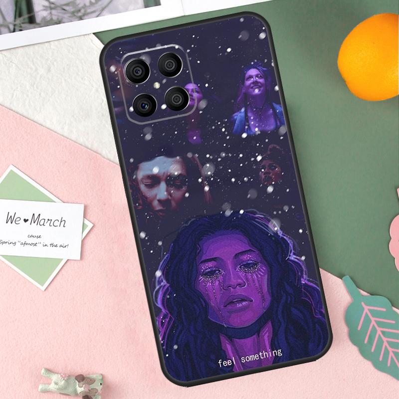 American TV Euphoria Zendaya Rue Case For Honor X8b X9b X9c X9a X8a X8 X9 50 70 90 Lite Honor 200 Lite Magic 7 5 6 Pro Cover