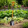 KADAX Kürek Basit Kürek 125cm Metal Bahçe Ergonomik Sertleştirilmiş