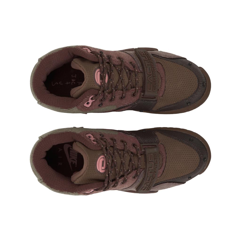 Travis Scott X Nike Air Trainer 1 SP Chocolate Unisex Sneakers Brown Light-Chocolate Rust-Pink DR7515-200