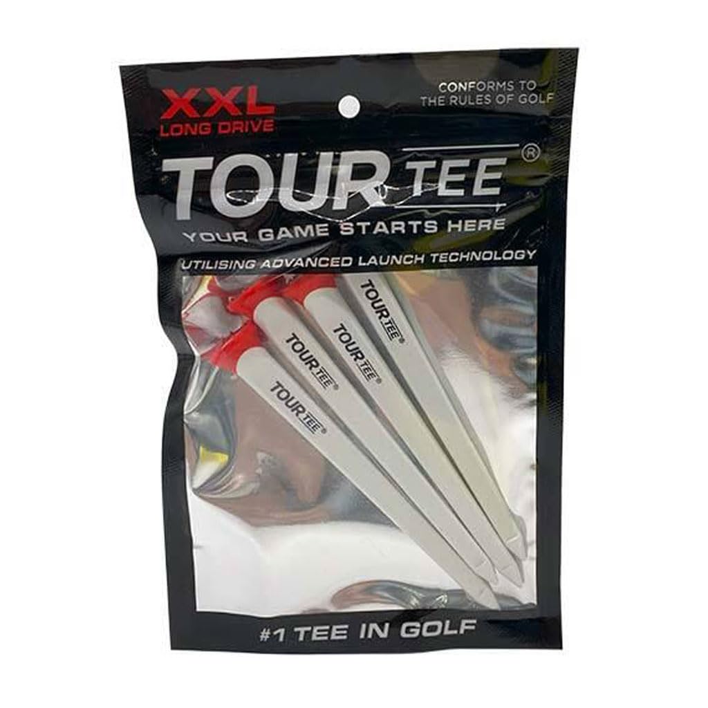 TOUR TEE XXL LONG DRIVE Golf Tees tees per (4 pack)