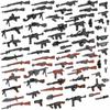 Military WW2 Building Blocks Solider Figures Toys Gifts Camouflage Weapons Guns Sandbag Equipment Accessories Mini Bricks