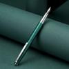 HongDian 525 Green Metal Fountain Pen, Extra Fine Nib Classic Pen, Includes Metal Pen Case and Refillable Converter
