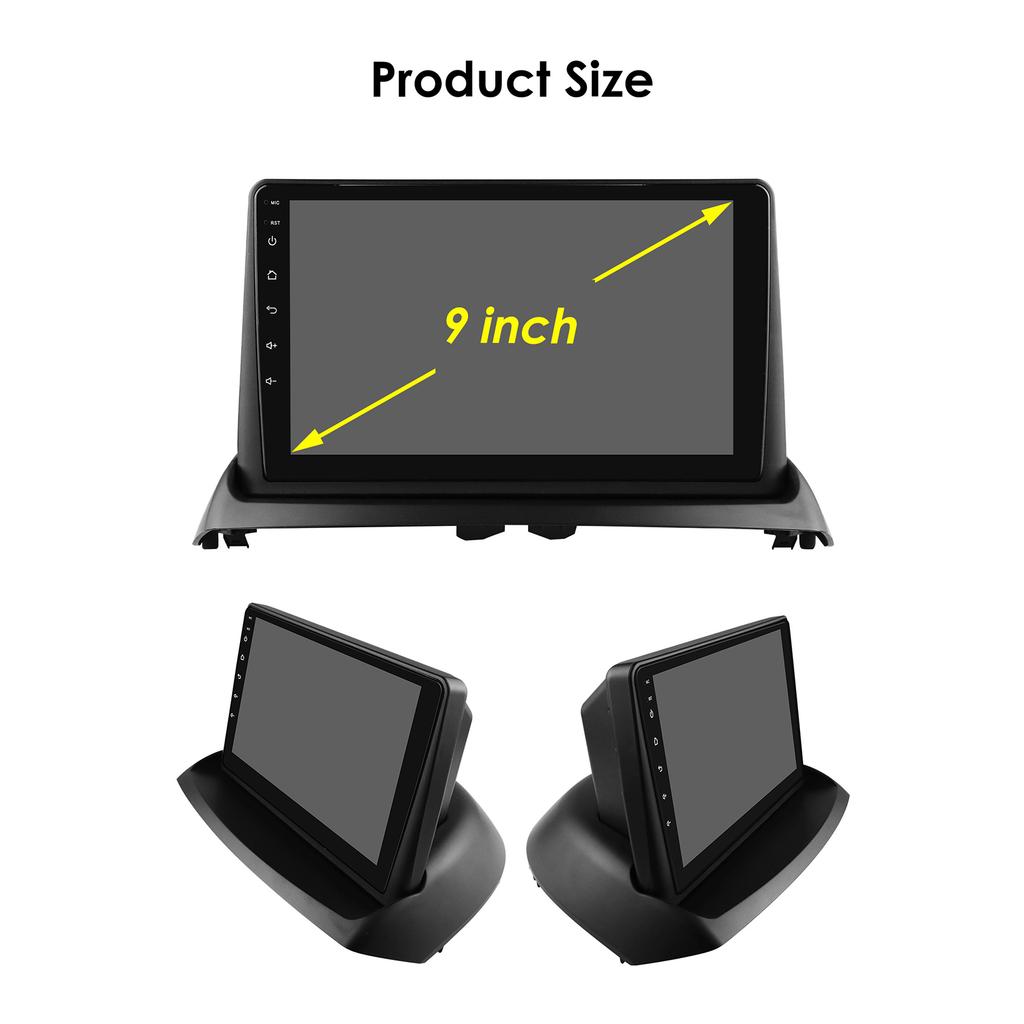 OSSURET Car Intelligent Systems Carplay Android Car Radio for Renault Clio 2 2000-2012 Multimedia Video Player WIFI Intelligent Screen Autoradio RDS